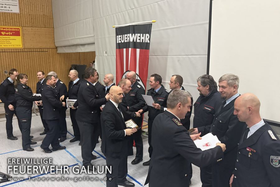 Jahreshauptversammlung der FF Stadt Mittenwalde